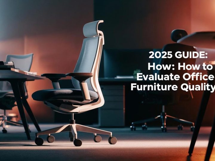 2025 Guide: How to Evaluate Office Furniture Quality