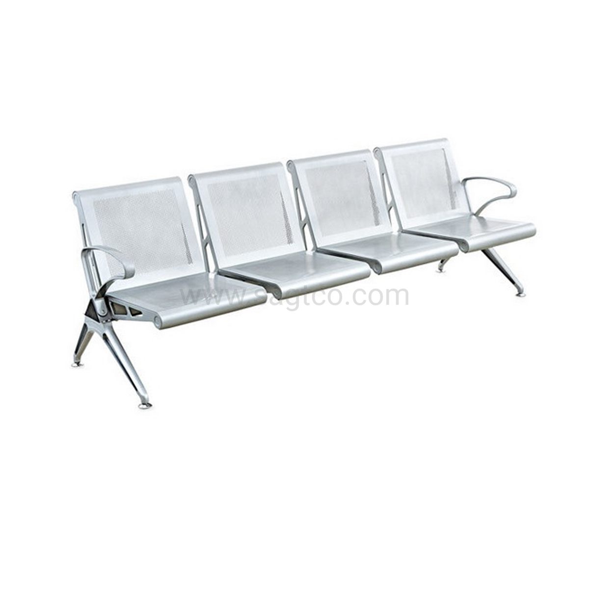 Stainless steel waiting chair store