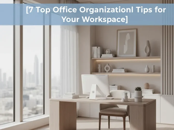 7 Top Office Organizational Tips for Your Workspace